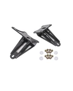 BMR 11-17 S197 Mustang Motor Mount Brackets - Black Hammertone - MM008H