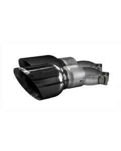 Corsa Performance Single 4.5 Black PVD Pro-Series Tip Kit Ford Mustang 2015-2022- CORS-14346BLK
