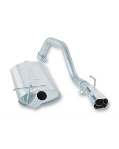 Borla 88-90 Jeep Wrangler 4.2L 4WD Cat-Back 2.25x2in Single Square Intrcld Rr 2.75x2.5in Sqr x6.5in - 14352