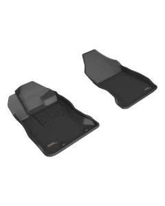 3D MAXider 22-23 Subaru WRX Kagu Black Floor Mats - Row 1 - L1SB03611509