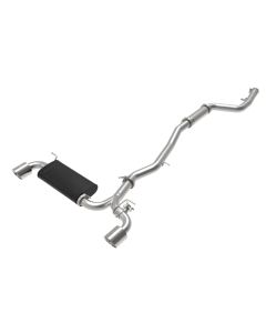 aFe POWER Takeda 2020 Toyota Supra L6-3.0L (t) 3in-2.5in 304 SS CB Exhaust Polished Tips - 49-36043-P