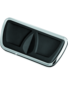 Kuryakyn Kinetic Brake Pedal Pad Chrome - 4310