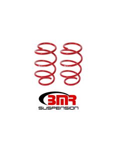 BMR 15-17 S550 Mustang Front Drag Version Lowering Springs - Red - SP087R