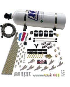 Nitrous Express STD Nozzle Nitrous Kit w/12lb Composite Bottle - 80018-15