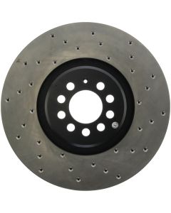 StopTech 04-06 Audi TT Quattro / 04 VW Golf R32 AWD Drilled Left Front Rotor - 128.33094L