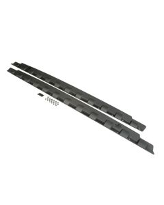 Rugged Ridge Rocker Guard Kit Body Armor 4 Door 07-18 Jeep Wrangler JK - 11651.12