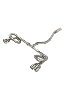 Remark 2022+ Honda Civic Hatchback Sport Touring FL1 (Link Loop) Catback Exhaust Stainless Steel Tip - RK-C4063H-07