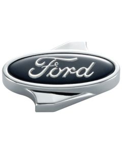 Ford Racing Air Cleaner Nut w/ Ford Logo - Chrome - 302-333