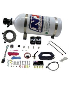 Nitrous Express 2014+ GM 6.2L Truck Nitrous Plate Kit (35-300HP) w/10lb Bottle - 20937-10