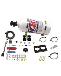 Nitrous Express 96-04 Ford Mustang Cobra 4 Valve (Stock TB) Nitrous Kit (50-300HP) w/10lb Bottle - 20950D-10