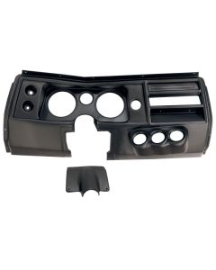 Autometer 1968 Chevrolet Chevelle No Vent Direct Fit Gauge Panel 5in x2 / 2-1/16in x4 - 2903