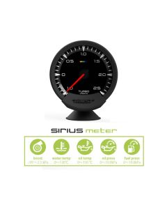 GReddy Sirius Unify Turbo Boost Gauge Set (Sirius Meter w/Boost Pressure Sensor Set & Vision Displ) - 16001740