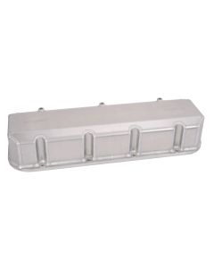 Moroso Chevrolet Big Block Valve Cover w/Billet Rail - 3.875in - Exhaust Pockets/Intake Tubes - Alum - 68460