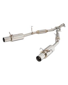 A'PEXi - N1 Dual Muffler - 1986-1991 Mazda RX-7 [FC3S]- ** Preorder ETA Late April ** - 163AKZ01