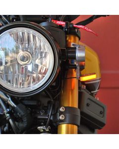 New Rage Cycles 16-21 Yamaha XSR 900 Front Turn Signals w/Load EQ - XSR-FS-L