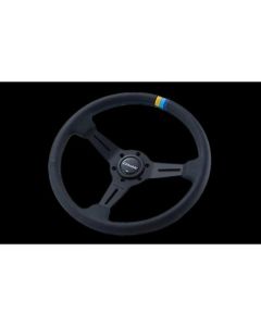 GReddy All-Leather Steering Wheel w/ TRUST 3 Colored Stitching for ZN6 / ZC6 - 16610001
