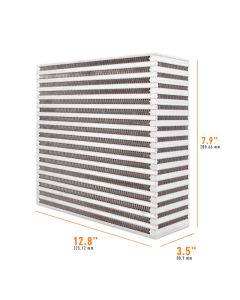 Mishimoto Universal Air-to-Air Intercooler Core - 12.8in / 7.9in / 3.5 - MMUIC-20