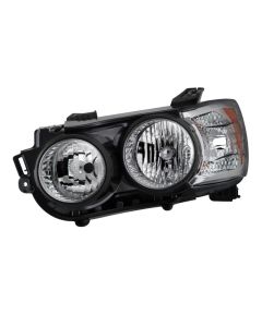 xTune 12-15 Chevy Sonic Driver Side Halogen Headlight - Black OEM Left (HD-JH-CSON12-BK-L) - 9943188