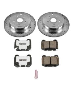 Power Stop 08-14 Subaru Impreza Rear Z26 Street Warrior Brake Kit - K5305-26