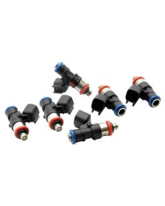 Deatschwerks Set of 6 50lb Fuel Injectors  550cc/min with Bosch EV14 Ford Mustang 3.7L 2010-2014- DE