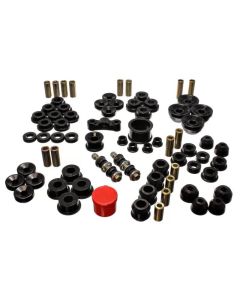Energy Suspension 90-93 Acura Integra Black Hyper-Flex Master Bushing Set - 16.18104G