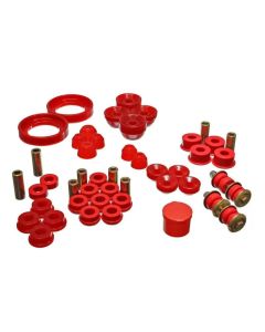 Energy Suspension 94-97 Honda Accord/Odyssey Red Hyper-Flex Master Bushing Set - 16.18107R