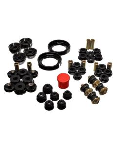 Energy Suspension 90-93 Honda Accord/Odyssey Black Hyper-Flex Master Bushing Set - 16.18108G
