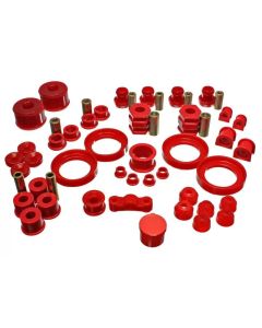 Energy Suspension 99-00 Honda Civic Si Red Hyper-Flex Master Bushing Set - 16.18109R
