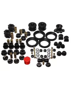 Energy Suspension 96-00 Honda Civic/CRX Black Hyper-Flex Master Bushing Set - 16.18110G