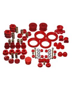 Energy Suspension 96-00 Honda Civic/CRX Red Hyper-Flex Master Bushing Set - 16.18110R