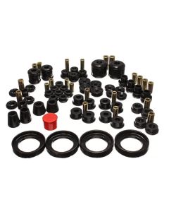 Energy Suspension 97-01 Honda Prelude (Type SH Only) Black Hyper-Flex Master Bushing Set - 16.18113G