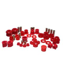Energy Suspension 06-11 Honda Civic Si Red Master Bushing Set - 16.18114R