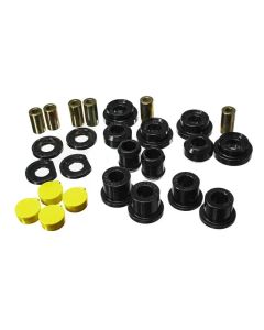 Energy Suspension 06-11 Honda Civic Black Rear Lower Trailing Arm and Lower Knuckle Bushing Set - 16.3123G