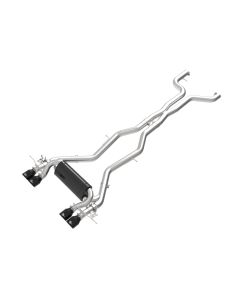 aFe 23-25 BMW M2 L6-3.0L (G87) MACH Force-Xp Cat-Back Exhaust w/ Black Tip - 49-36353-B