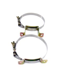 Nitrous Express Stainless Steel Bottle Brackets for 10lb/15lb Aluminum Bottles - 11106