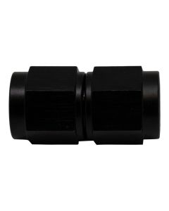 DeatschWerks 6AN Flare Female Swivel to 6AN Flare Female Swivel - Anodized Matte Black - 6-02-0209-B