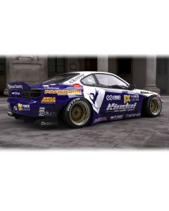 GReddy X Rocket Bunny S15 Rear Fenders for 1999-2002 Nissan Silvia - 17020266