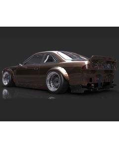 GReddy Nissan S14 V2 Rocket Bunny Rear Diffuser - 17020309