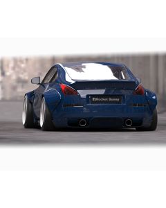GReddy 03-08 Nissan 350Z (Z33) Rocket Bunny Rear Diffuser Only - 17020355