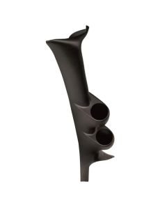 Autometer 99-07 Ford Super Duty / 99-05 Excursion Black Dual 52mm Pillar Pod - 17306