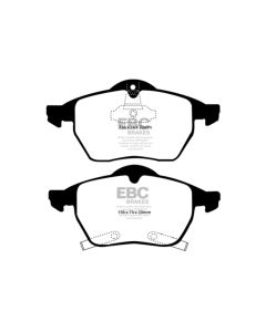 EBC 98 Saab 9-3 2.0 Turbo Yellowstuff Front Brake Pads - DP41187R