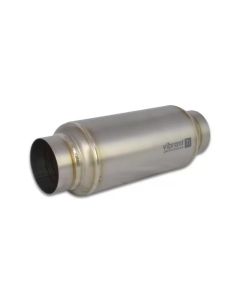 Vibrant Titanium Resonator 3in. Inlet / 3in. Outlet x 12in. Long - 17530