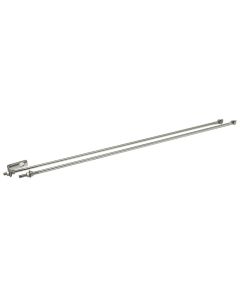 Kentrol 72-86 Jeep CJ Strut Rod Kit - Polished Silver - 30517