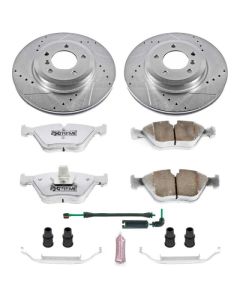 Power Stop 01-06 BMW 330Ci Front Z26 Street Warrior Brake Kit - K933-26