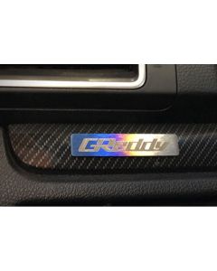 GReddy Titanium Emblem (70mm X 15mm) - 18000203