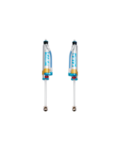 King Shocks 07-18 Jeep Wrangler JK Front 2.5 Dia Piggy Hose Res Shock 3-5in Lift w/Adjuster (Pair) - 25001-223A
