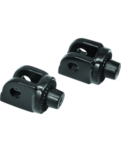 Kuryakyn Splined Adapter Mount Gloss Black - 8889