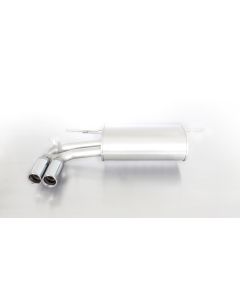 Remus 2012 BMW 3 Series F30 Sedan / F31 Touring 2.0L (N20B20B) Axle Back Exhaust w/Dual Tail Pipe - 086112 0504