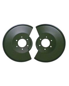 Omix Disc Brake Dust Shields 78-86 Jeep CJ Models - 11212.02