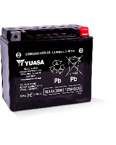 Yuasa YTX20L Maintenance Free AGM 12-Volt Battery - YUAM420BS